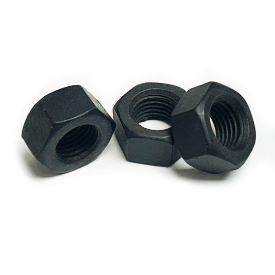 7/16" x 20 Hex Nut, Black