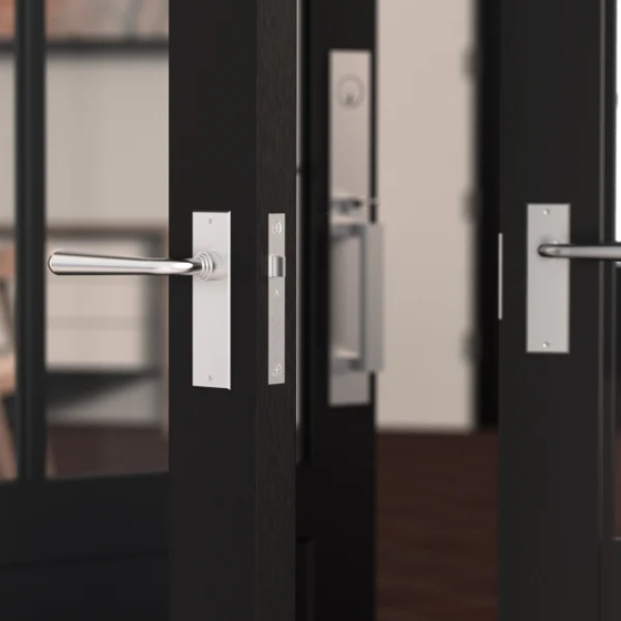 Stainless Steel Mortise Screen Door Set