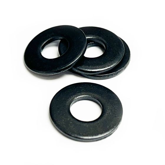 3/8" Steel Washer, Black