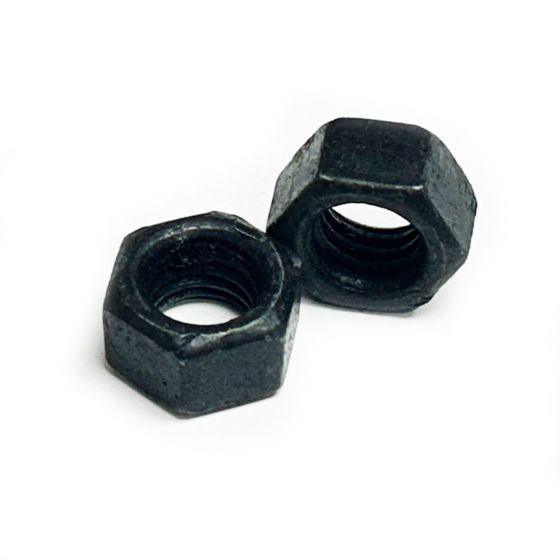 3/8"-16 Hex Nut, Black