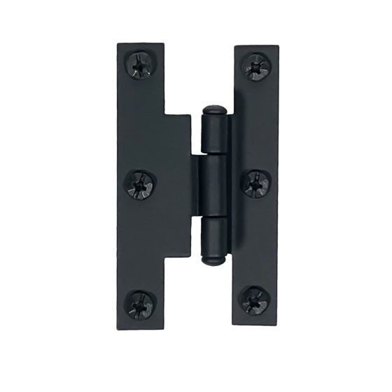 3" Smooth Offset Cabinet H Hinge, Pair