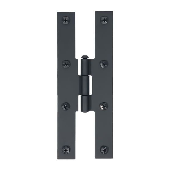 7" Smooth Door H Hinge, Pair