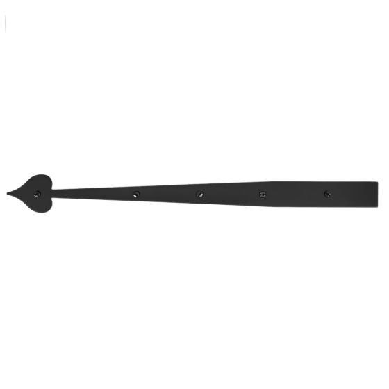 22-1/4" Decorative Aluminum Heart Strap