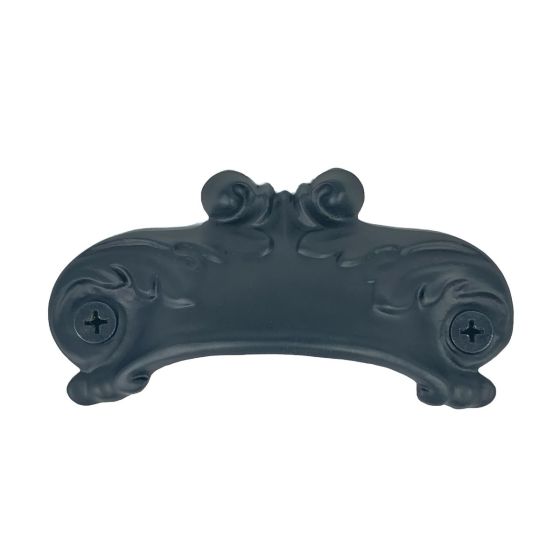 Black Victorian Bin Pull