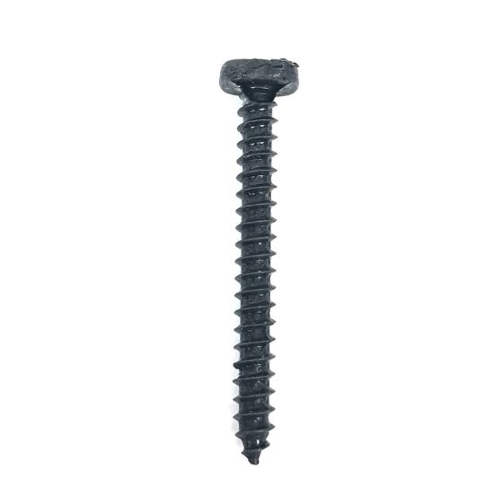 Black 1-1/2" x 8 Pyramid Head Wood Screw, Box 25