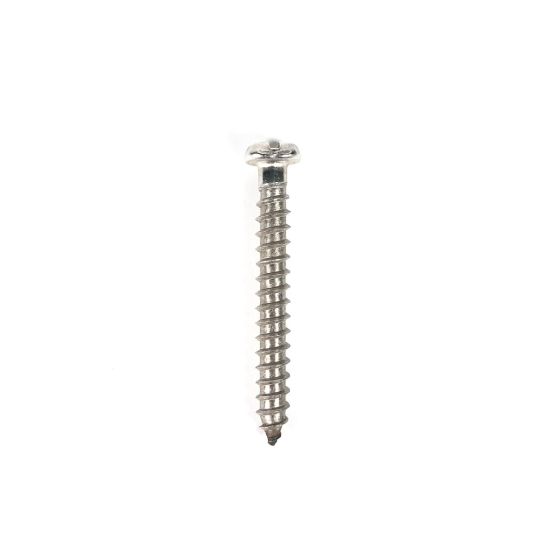 Stainless 1-3/4" x 12 Pyramid Head Wood Screw, Box 100