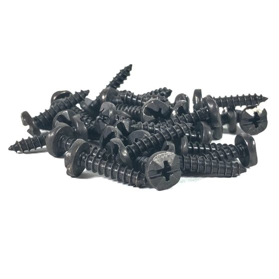 Black Stainless 3/4" x 8 Pyramid Head Wood Screw