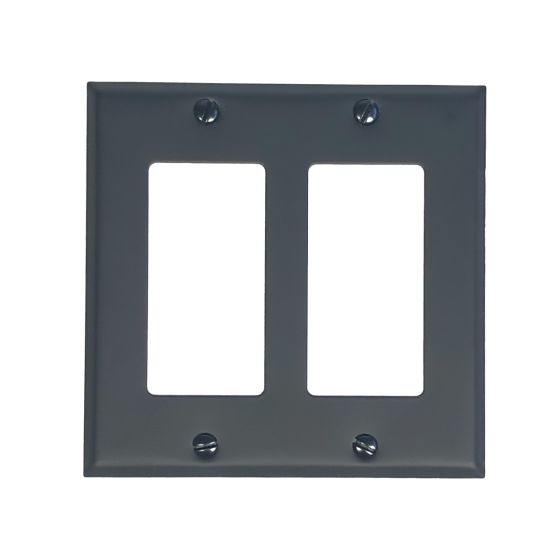 Double Gound Fault Wall Plate