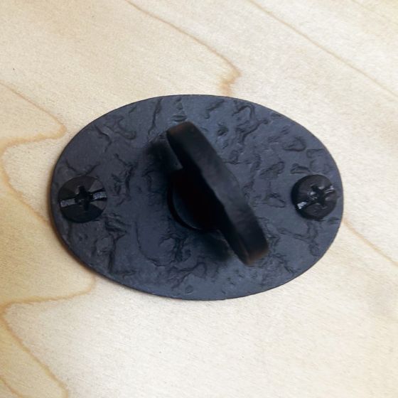 Bean Privacy Bolt, Rough, 2-3/8" Backset 
