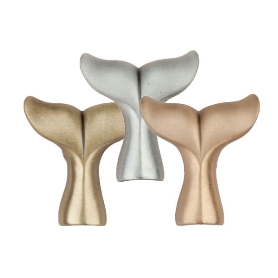 Whale Tail Cabinet Knob