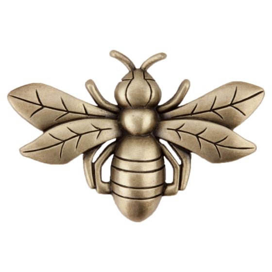 Antique Brass Bee Cabinet Knob