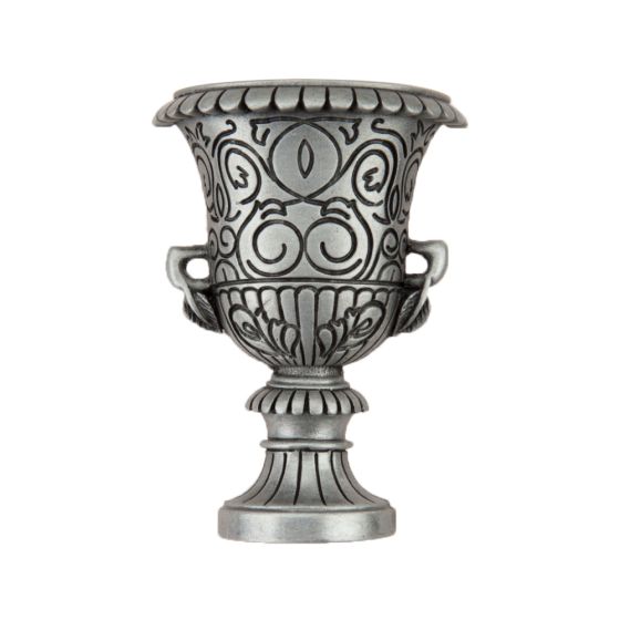 Antique Pewter Urn Cabinet Knob