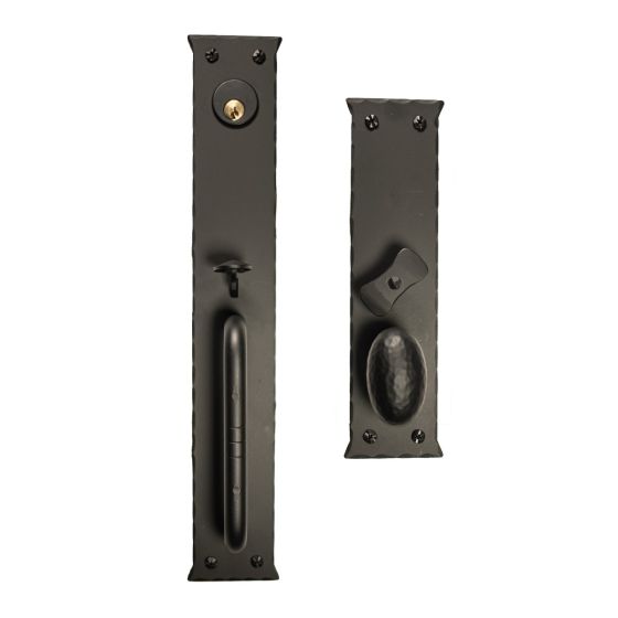 Greenwich Handle and Knob Mortise Lock Set