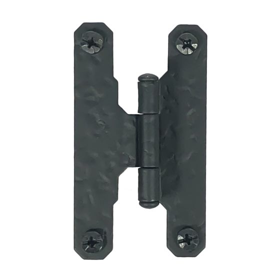 3" Rough Offset Cabinet H Hinge, Pair
