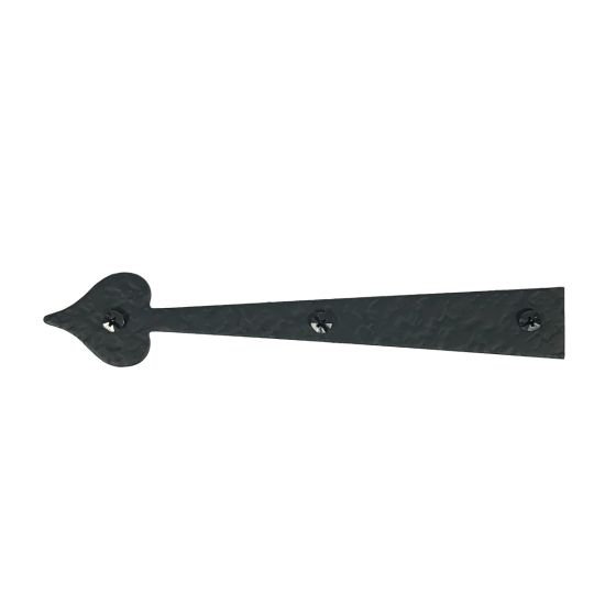 8-3/4" Decorative Rough Heart Strap