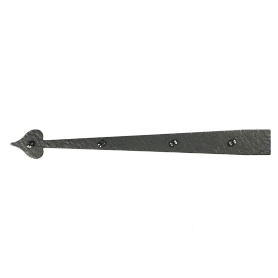 14" Decorative Rough Heart Strap