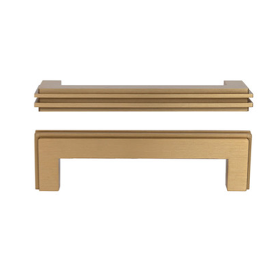 Ridged Square Cabinet Pull