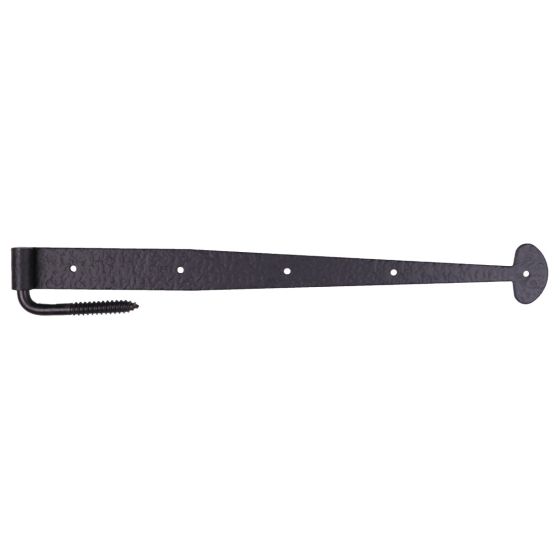 19-5/8" Rough Bean Gate Strap Hinge & Pintle