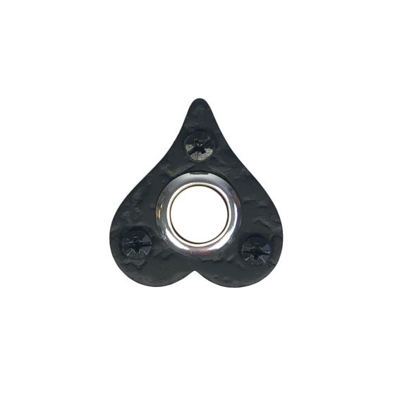 Rough Heart Bell Button