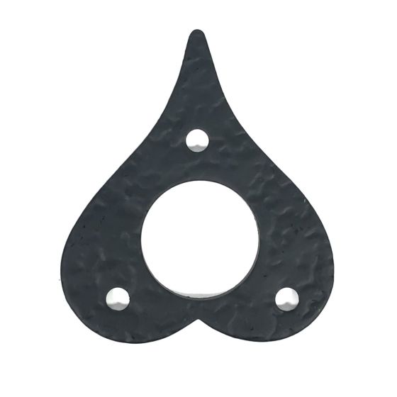 Rough Heart Cylinder Collar