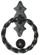 6 Point Back Twisted Ring Knocker