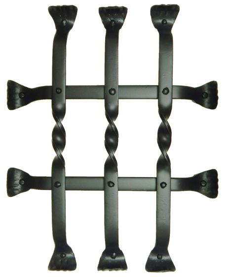 Vertical Twist Bar Grille