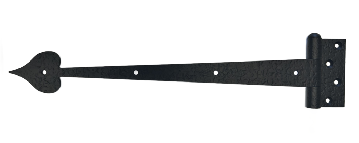 17" Half Surface Rough Heart Strap Hinge