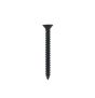 Black Stainless 1-1/2" x 7 Flat Head Wood Screw, Box 100